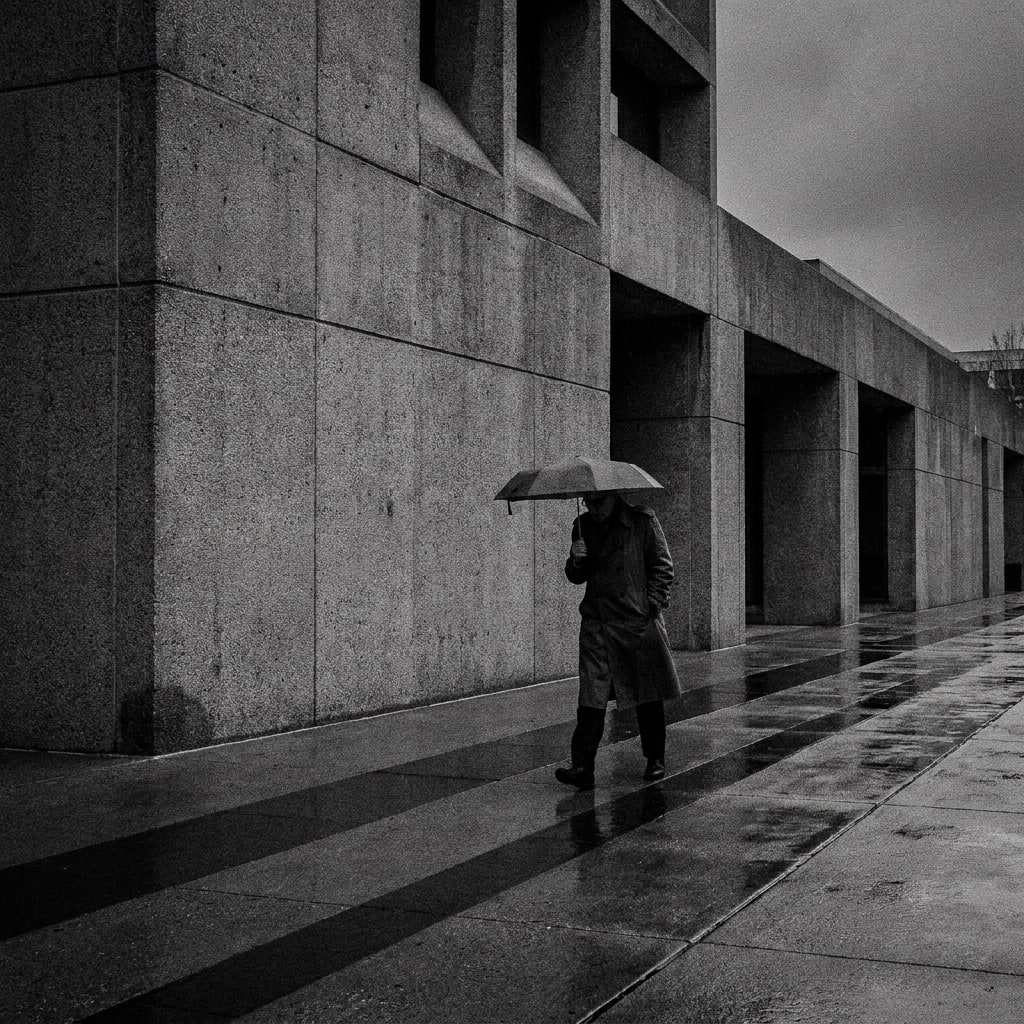 Sample look approximating the Tri-X 400 push-processed for street recipe on a Fujifilm body